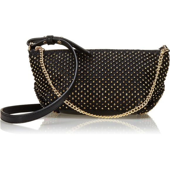 Vince Camuto Zayra Wristlet, Black Bling - Picture 1 of 4